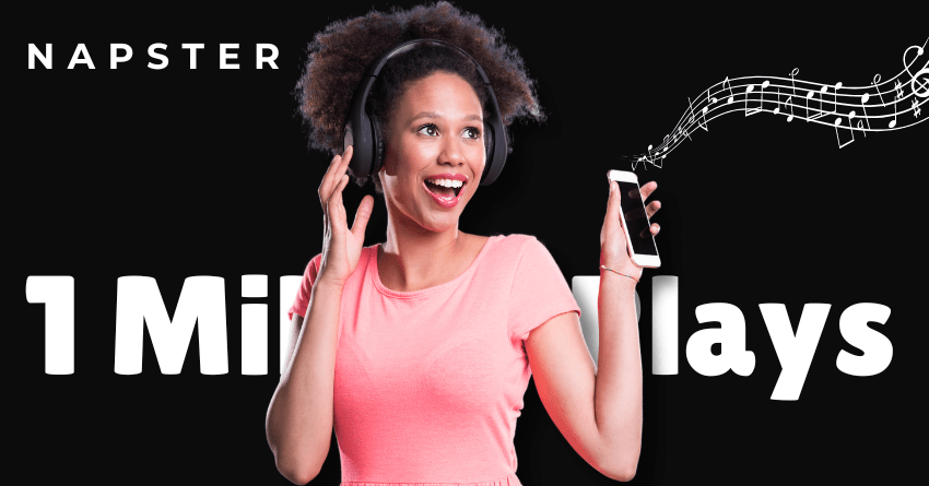 Buy 1 Million Napster Plays Now