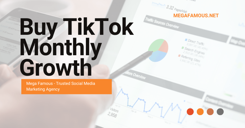 Buy TikTok Monthly Growth Service now