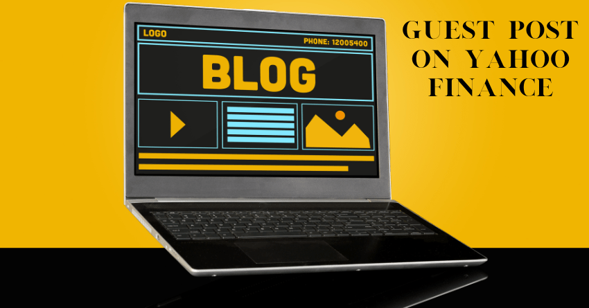 Get Guest Post on Yahoo Finance Service