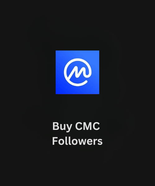 Buy CMC Followers 100% Real Active Mega Famous